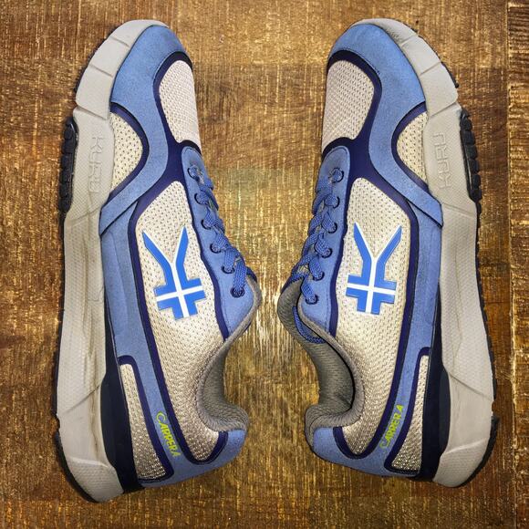 KURU Carrera Sneaker Mens 9 Blue Slate Gray Walking Athletic Shoe Comfort Gym main image 6